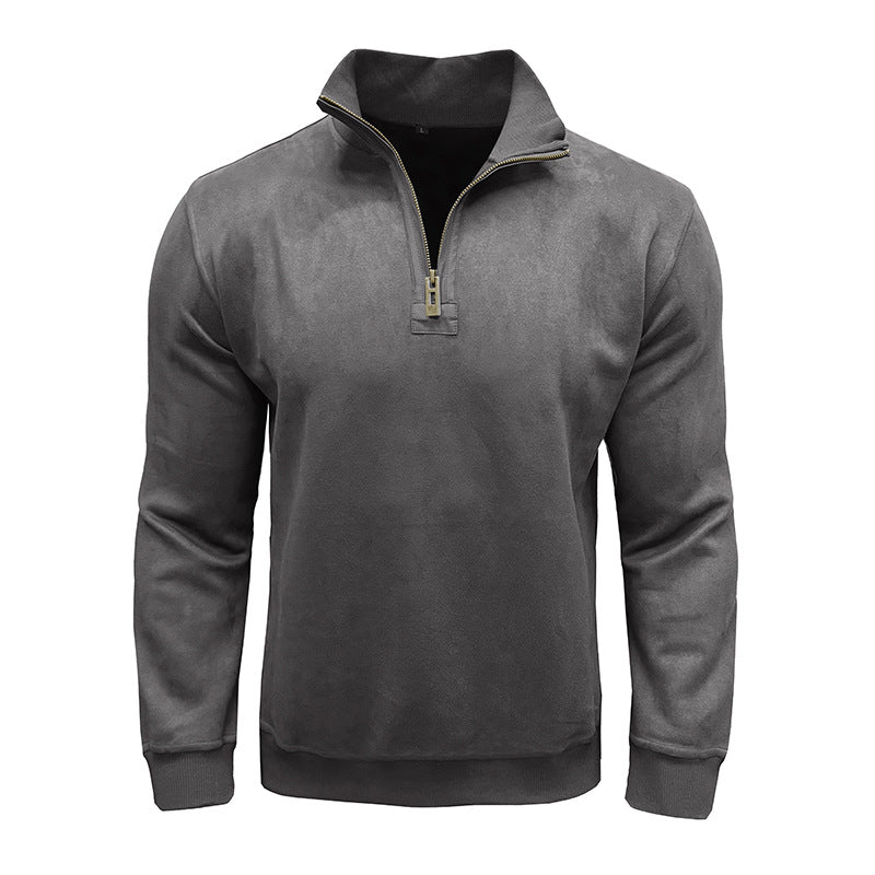 Austin - Men's Quarter-Zip Long Sleeve Pullover 1