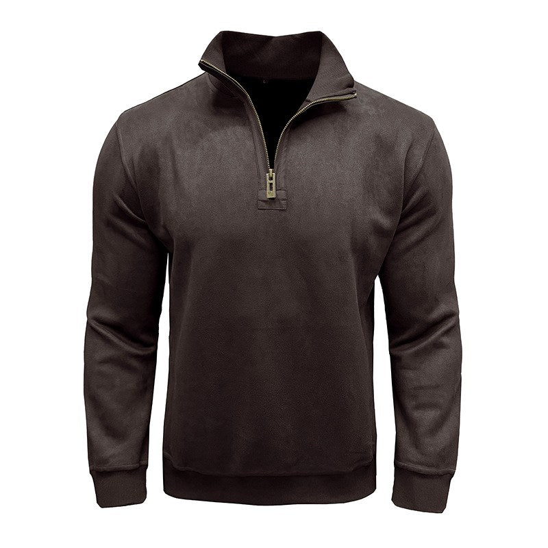 Austin - Men's Quarter-Zip Long Sleeve Pullover 3