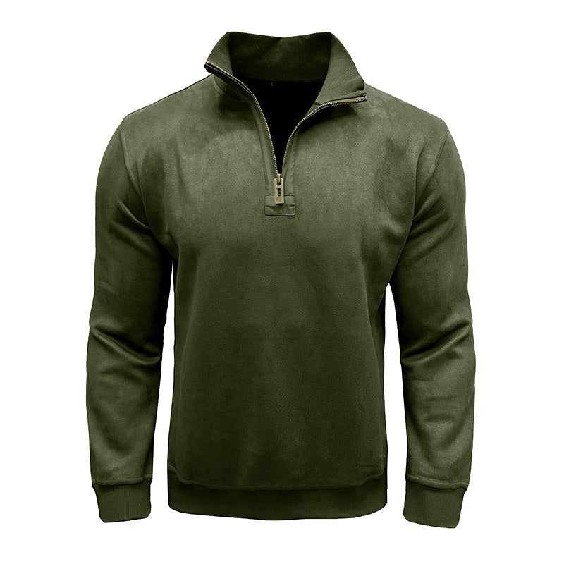 Austin - Men's Quarter-Zip Long Sleeve Pullover 4