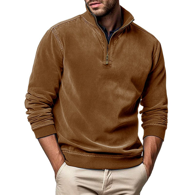 Austin - Men's Quarter-Zip Long Sleeve Pullover 8