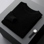 Berk - Men's Wool Crewneck Long Sleeve Pullover 2