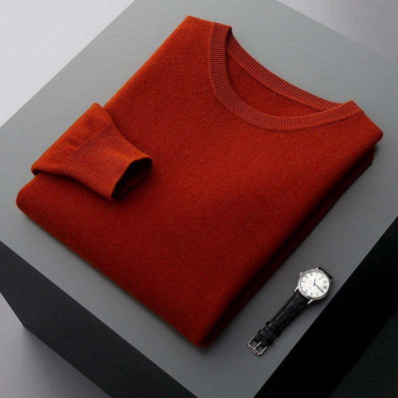 Berk - Men's Wool Crewneck Long Sleeve Pullover 3