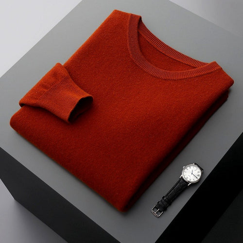 Berk - Men's Wool Crewneck Long Sleeve Pullover 3