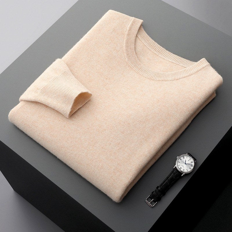 Berk - Men's Wool Crewneck Long Sleeve Pullover 4