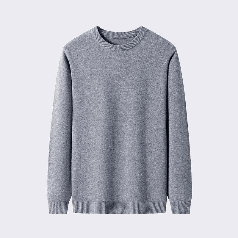 Berk - Men's Wool Crewneck Long Sleeve Pullover 5
