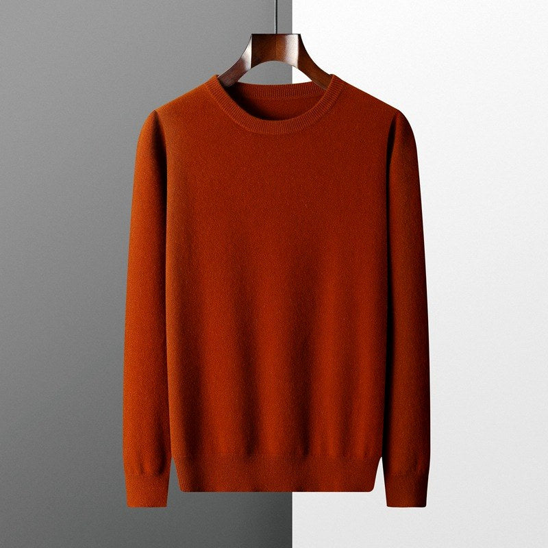 Berk - Men's Wool Crewneck Long Sleeve Pullover 8