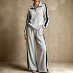 Bianca - Women's Ribbed Half-Zip Matching Set 4