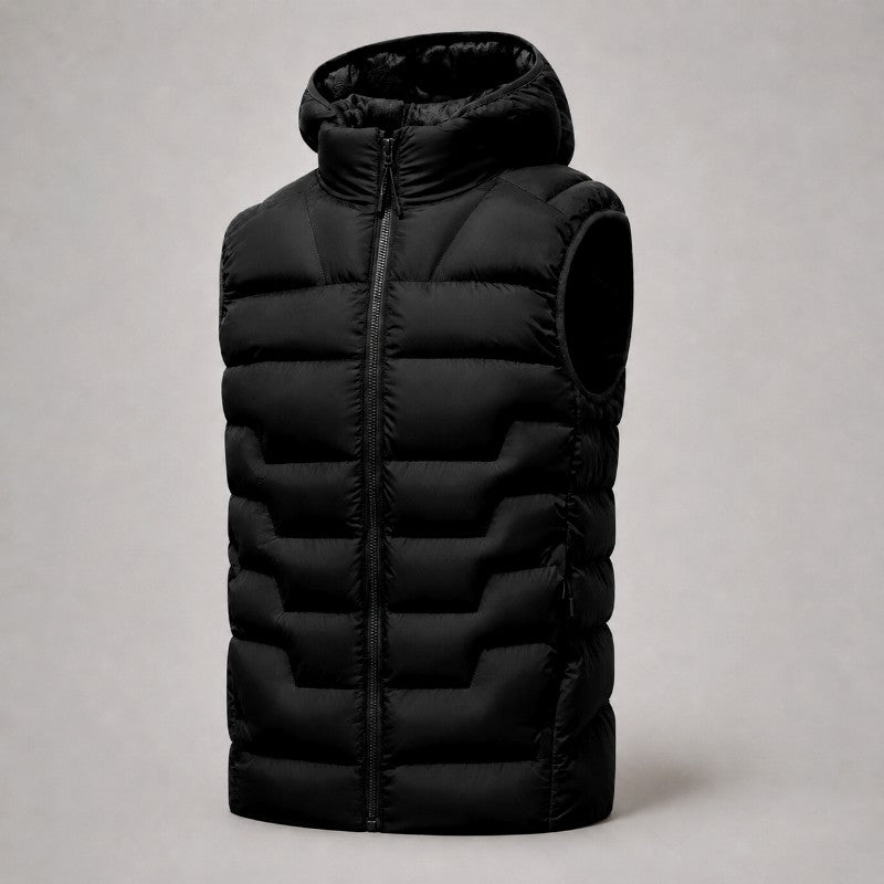 Blake – Men's Fleece-Lined Hooded Puffer Vest 5