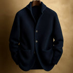 Blaze - Men's Ribbed Shawl Collar Cardigan 5