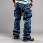 Bob - Men's Loose Fit Corduroy Cargo Pants 1