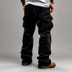Bob - Men's Loose Fit Corduroy Cargo Pants 2