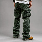 Bob - Men's Loose Fit Corduroy Cargo Pants 4
