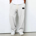 Brett - Men's Waffle Knit Wide-Leg Relaxed-Fit Pants 1