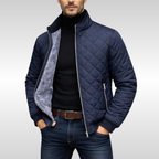 Callum - Men's Quilted Jacket with Fleece Lining