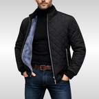Callum - Men's Quilted Jacket with Fleece Lining