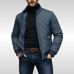 Callum - Men's Quilted Jacket with Fleece Lining