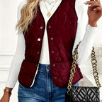 Carolina - Women's Quilted Lined Sleeveless Vest