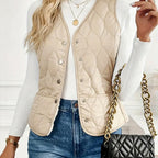 Carolina - Women's Quilted Lined Sleeveless Vest
