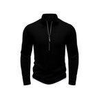 Clifton - Men's Ribbed Long-Sleeve Quarter-Zip Pullover 5
