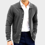 Codey - Men's Loose Fit Button-Front Lightweight Cardigan 3