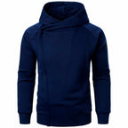 Colton - Men's Cotton Cowl Neck Slim Fit Hoodie