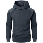 Colton - Men's Cotton Cowl Neck Slim Fit Hoodie