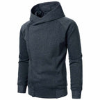 Colton - Men's Cotton Cowl Neck Slim Fit Hoodie