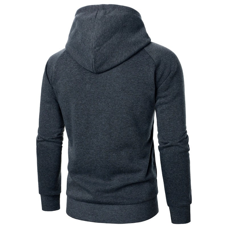 Colton - Men's Cotton Cowl Neck Slim Fit Hoodie