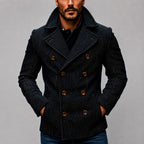 Conrad - Men's Pinstripe Double-Breasted Peacoat 1