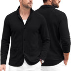 Cooper - Men's Waffle Knit Casual Blazer 2
