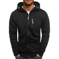 Cornelius - Men's Zip Front Hoodie with Chest Pocket