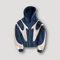Cristobal - Men's Flame Print Full Zip Hoodie Sweatshirt 1