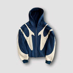 Cristobal - Men's Flame Print Full Zip Hoodie Sweatshirt 2