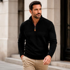 Cruz - Men's Half-Zip Stand Collar Slim Fit Sweater 4