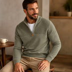 Cruz - Men's Half-Zip Stand Collar Slim Fit Sweater 7