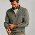 Cruz - Men's Half-Zip Stand Collar Slim Fit Sweater 8