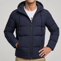 Damian - Men's Zippered Warm Casual Puffer Jacket