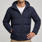 Damian - Men's Zippered Warm Casual Puffer Jacket