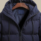 Damian - Men's Zippered Warm Casual Puffer Jacket