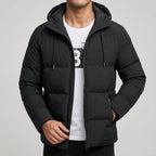 Damian - Men's Zippered Warm Casual Puffer Jacket
