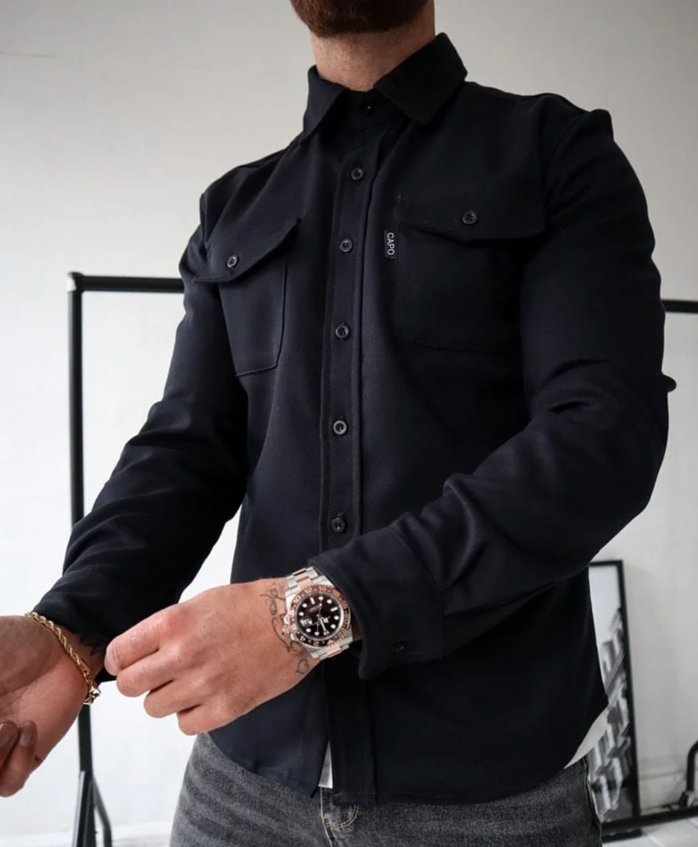 Darius - Men's Relaxed Overshirt Jacket