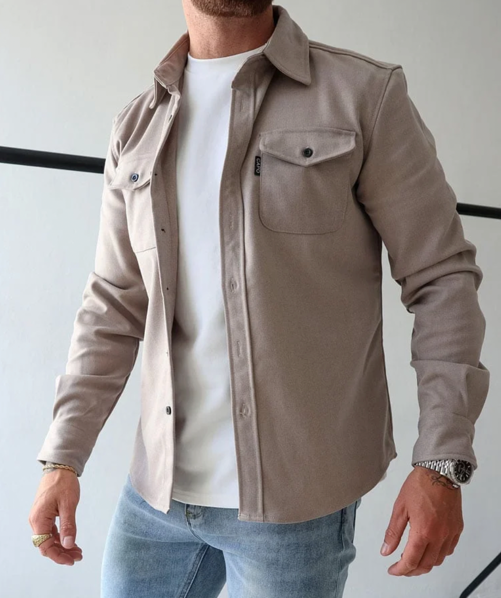 Darius - Men's Relaxed Overshirt Jacket