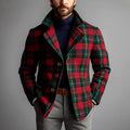 Darius - Men's Tartan Jacket with Button Front 2