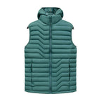 Darwin - Men's Hooded Quilted Puffer Vest 5