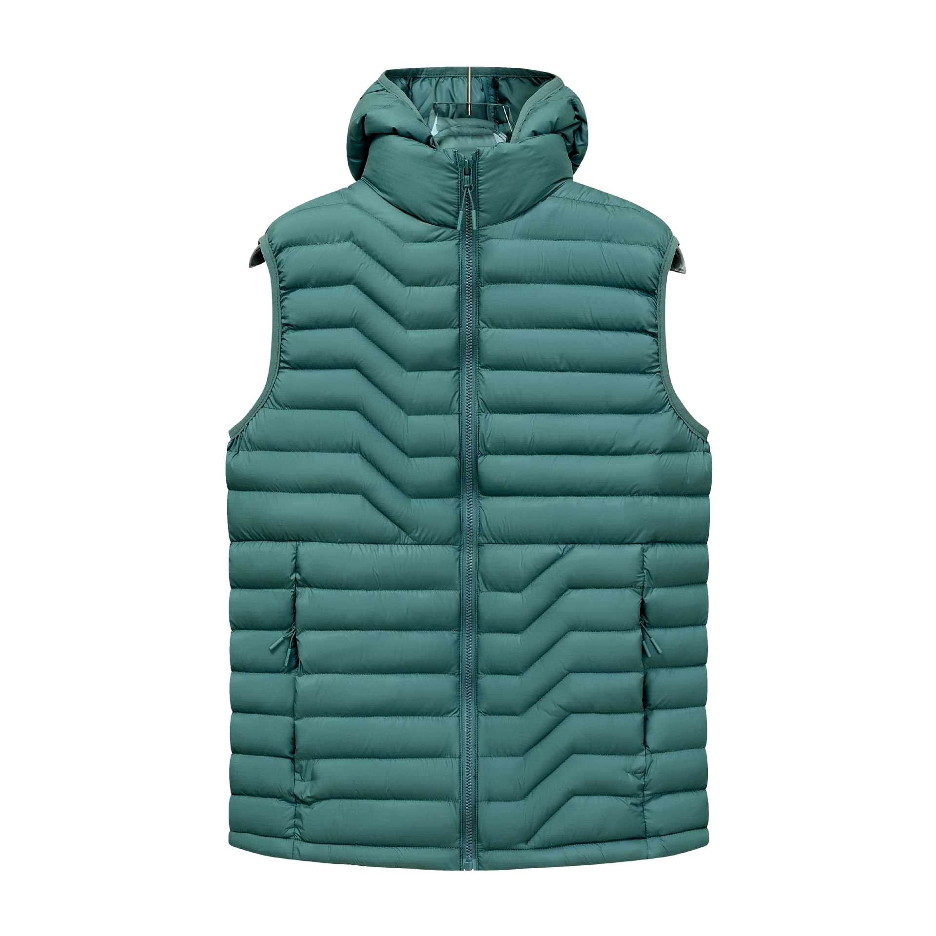 Darwin - Men's Hooded Quilted Puffer Vest 5