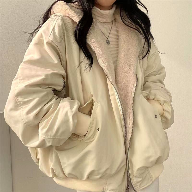 Davina - Women's Fleece-Lined Oversized Winter Jacket 2