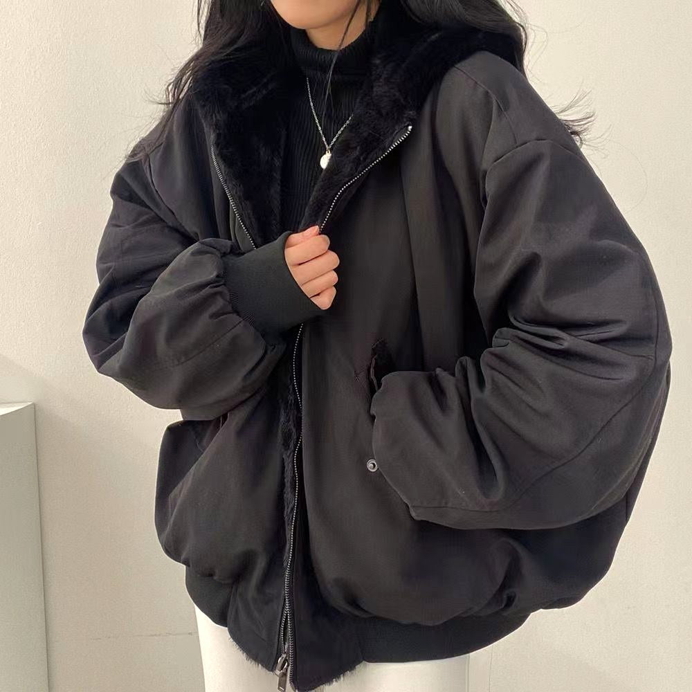 Davina - Women's Fleece-Lined Oversized Winter Jacket 3
