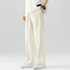 Dennis - Men's Wide-Leg Relaxed Trousers