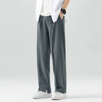 Dennis - Men's Wide-Leg Relaxed Trousers