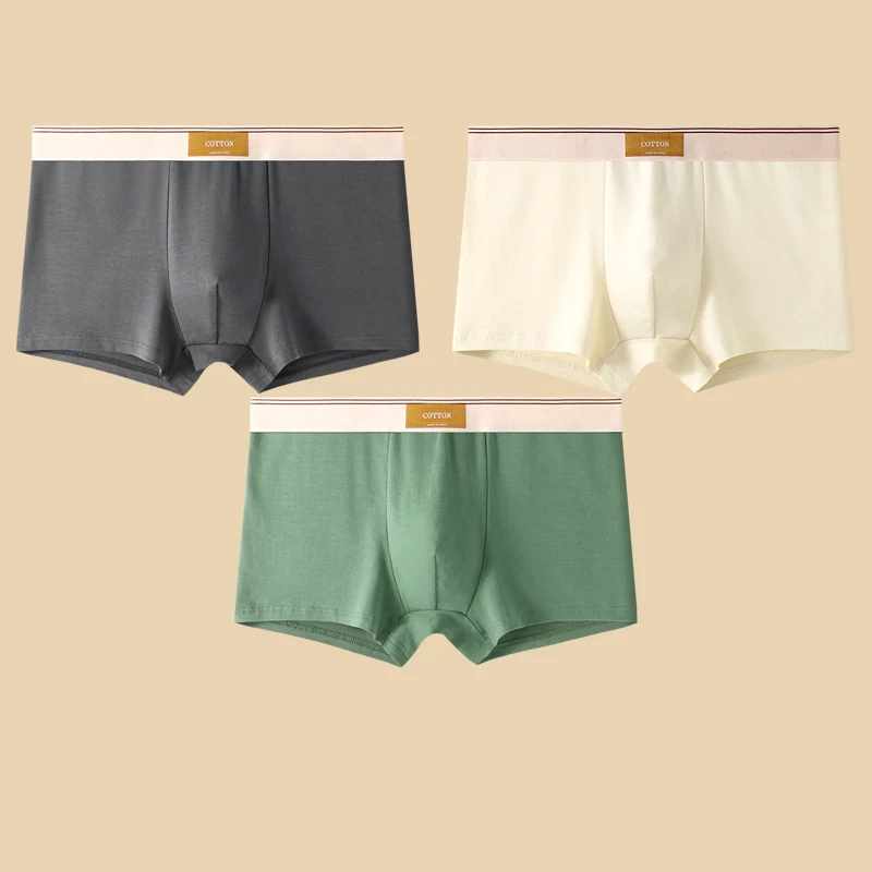 Denny - Men's Cotton Mid-Rise Co-ord Boxer Brief Set 4